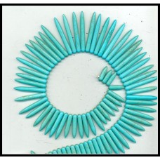 Mixed Size Turquoise Spikes